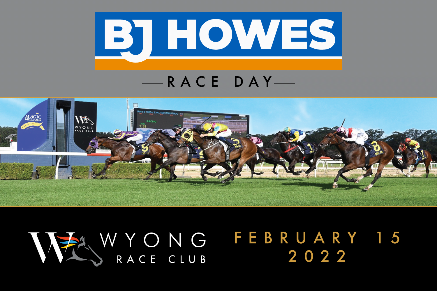 BJ Howes Race Day