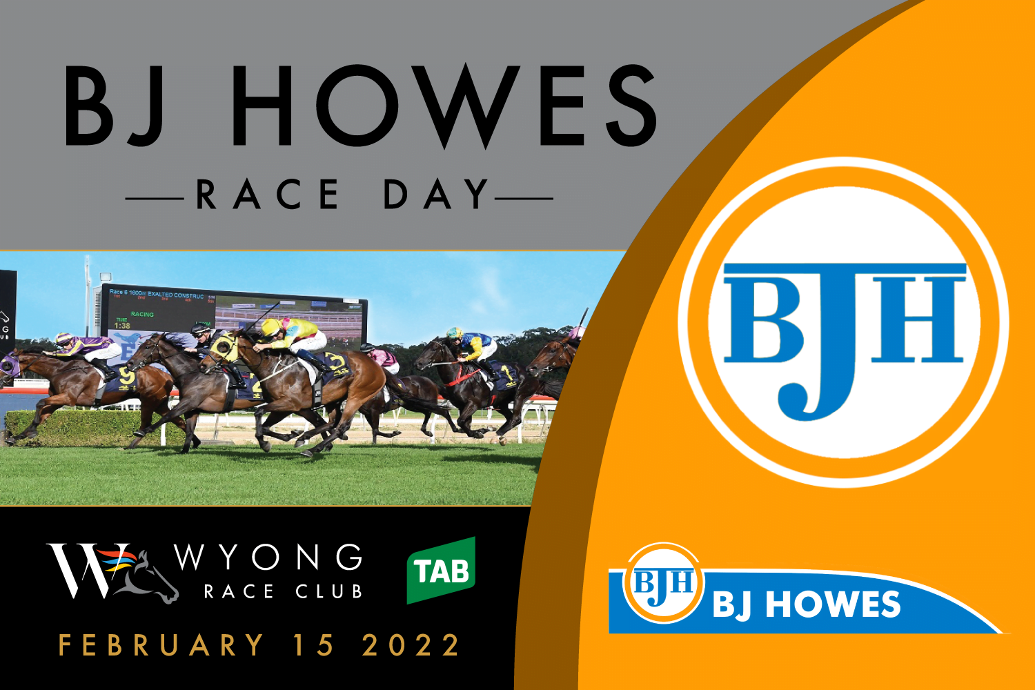 BJ Howes Race Day 2
